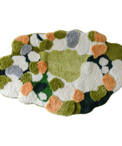 Alternative view of Tapis Louisa à Tissage Relief – 80 x 120 cm
