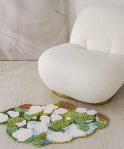 Tapis Clara à Tissage Relief – 60 x 90 cm