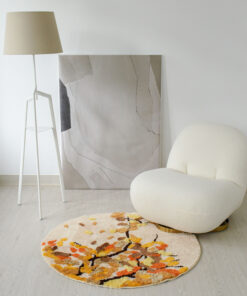 Tapis Scopy à Tissage Relief – 110 x 110 cm