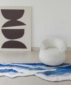 Tapis Lauty à Tissage Relief – 70 x 160 cm