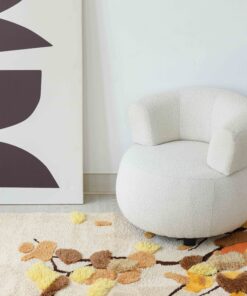 Tapis Radian à Tissage Relief – 70 x 140 cm